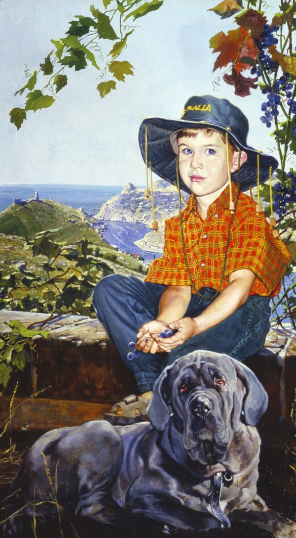 “ANTON SKROBOT” Portresi. Tuval üzeri yağlıboya. 2001