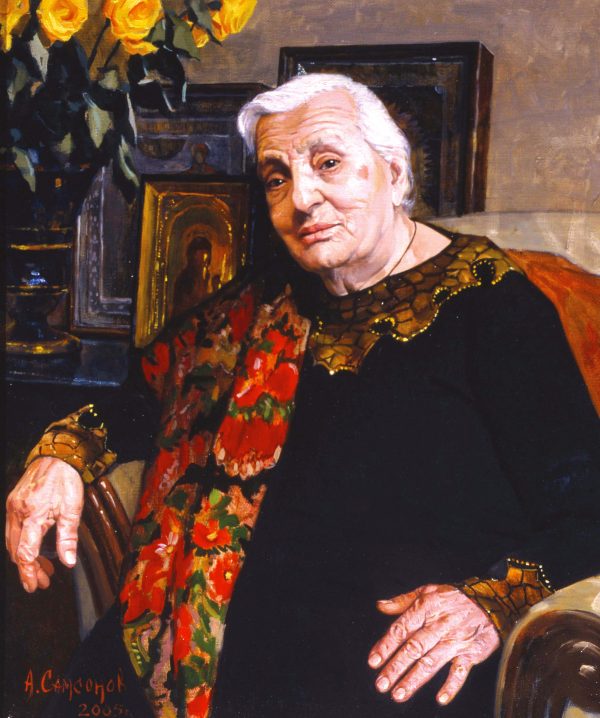 “KHABUTİYA” Portresi. Tuval üzeri yağlıboya. 2005