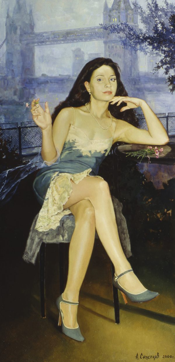 “BEKLEME” ELİ’NİN Portresi. Tuval üzeri yağlıboya. 2000