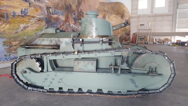14 f maket kısmı için imitasyon FT-17 tank yapımı